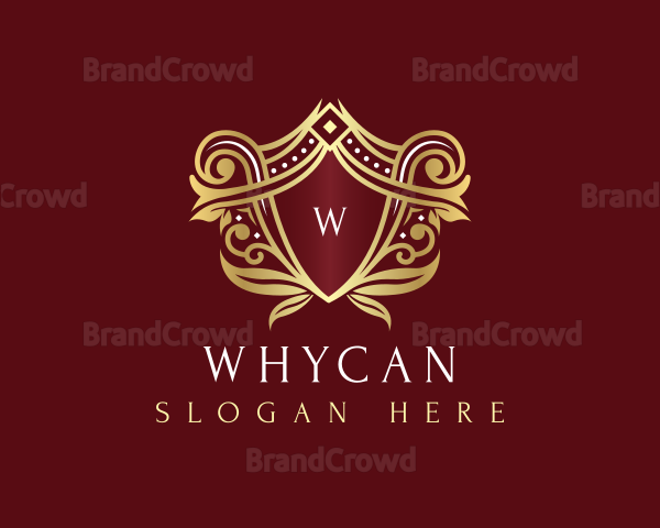 Luxury Royal Shield Logo