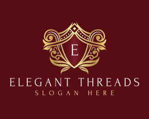 Luxury Royal Shield logo design