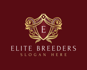 Luxury Royal Shield logo design