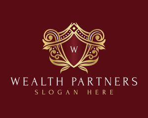 Luxury Royal Shield logo design