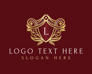 Luxury Royal Shield Logo