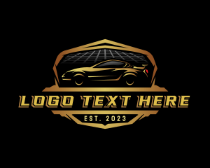 Race Car - Automotive Car Garage logo design