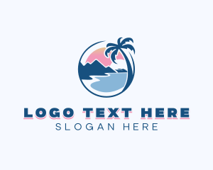 Tourism - Beach Island Sailing logo design