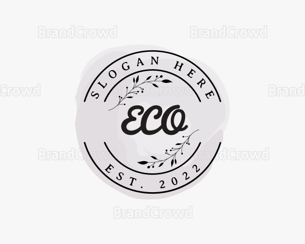 Elegant Watercolor Business Brand Logo
