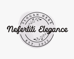 Elegant Watercolor Business Brand logo design