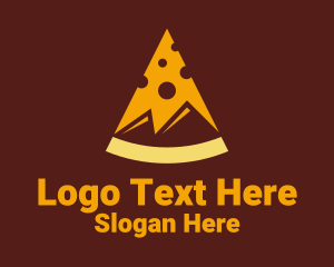 Outdoor Pizza Restaurant Logo