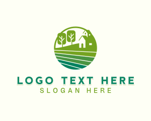 Field - Gardener Lawn Landscaping logo design