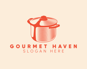 Elegant Casserole Pot logo design