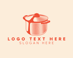 Biryani - Elegant Casserole Pot logo design