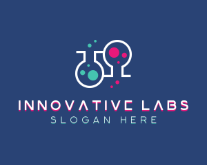 Science Experiment Lab logo design