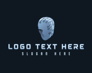 Artificial Intelligence Technology logo design