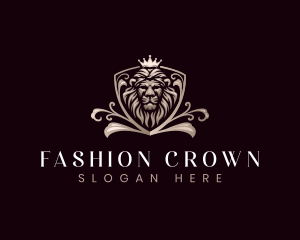 Luxury King Lion Empire logo design