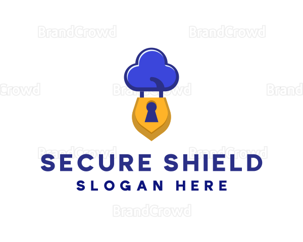 Security Cloud Lock Logo