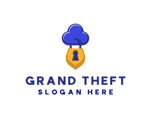 Security Cloud Lock Logo