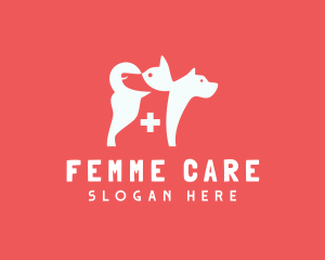 Dog  Care Clinic logo design