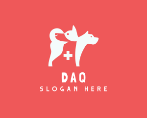 Red Dog - Dog  Care Clinic logo design