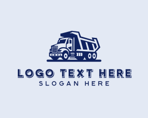 Contractor - Contractor Dump Truck logo design