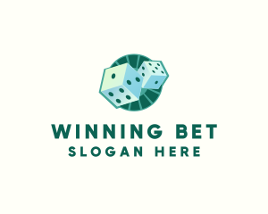 Bet - Dice Gambling Casino logo design