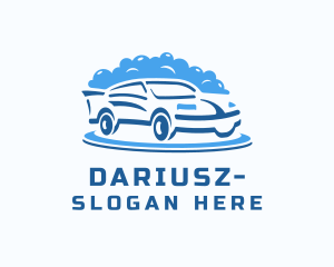 Car Service Cleaning Logo