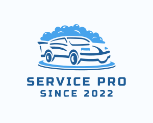 Car Service Cleaning logo design