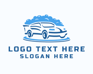 Car Service Cleaning Logo