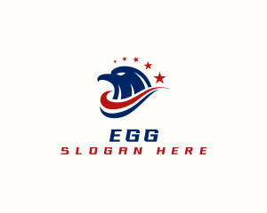 Aeronautics - American Eagle Bird logo design