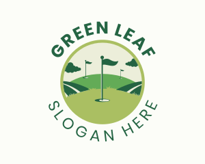 Golf Sports Field logo design