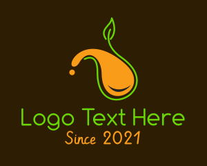 Healthy - Healthy Orange Juice logo design