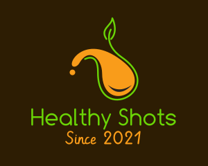 Healthy Orange Juice  logo design