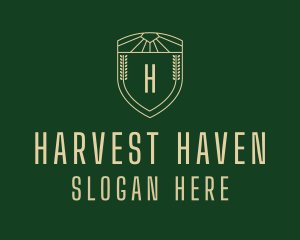 Wheat Farm Brewery logo design