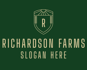 Wheat Farm Brewery logo design