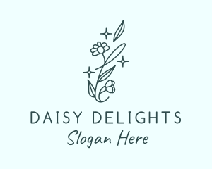Daisy - Perfume Daisy Flower logo design