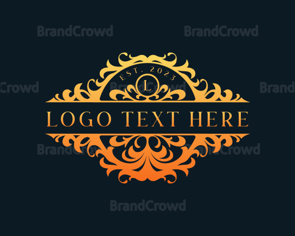 Luxury Crest Gold Logo