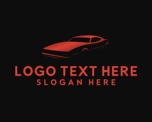 Mechanic - Red Car Automotive logo design