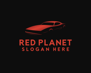 Red Car Automotive logo design