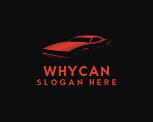Garage - Red Car Automotive logo design