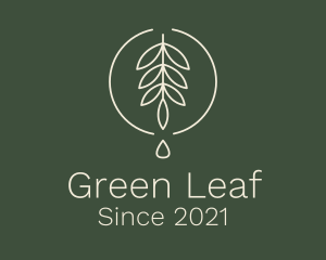 Leaf - Eucalyptus Leaf Oil logo design