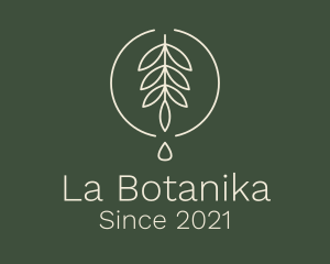 Essential Oil - Eucalyptus Leaf Oil logo design