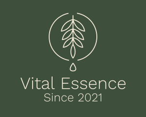 Essence - Eucalyptus Leaf Oil logo design