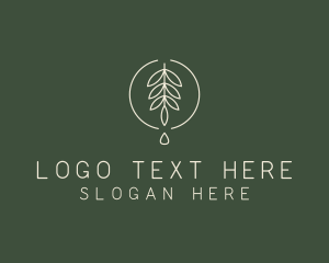 Eucalyptus Leaf Oil logo design