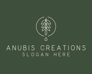 Eucalyptus Leaf Oil logo design