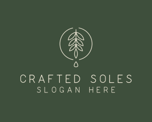 Eucalyptus Leaf Oil logo design