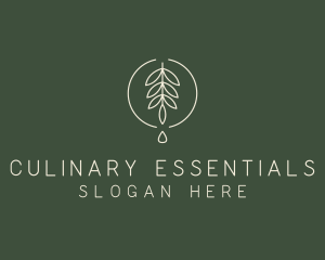 Eucalyptus Leaf Oil logo design