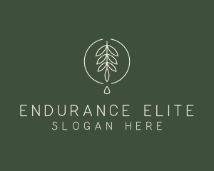 Eucalyptus Leaf Oil logo design