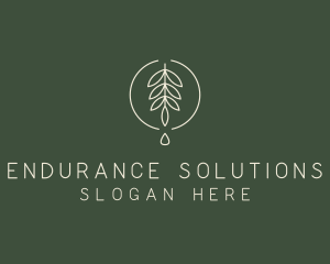 Eucalyptus Leaf Oil logo design