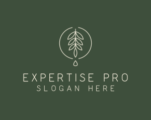 Eucalyptus Leaf Oil logo design