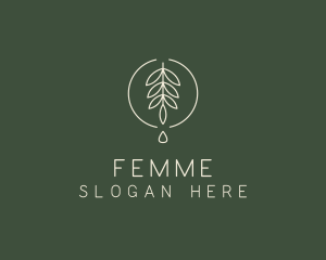 Eucalyptus Leaf Oil logo design