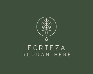 Eucalyptus Leaf Oil logo design