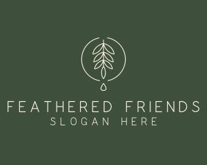 Eucalyptus Leaf Oil logo design