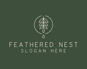 Eucalyptus Leaf Oil logo design